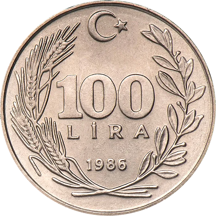 100 Lira (Yakın Ayyıldız)